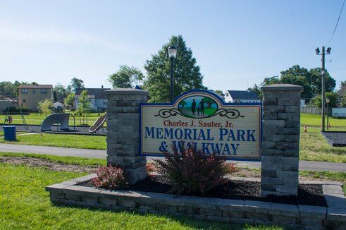 Charles J. Sauter, Jr. Memorial Park and Walkway